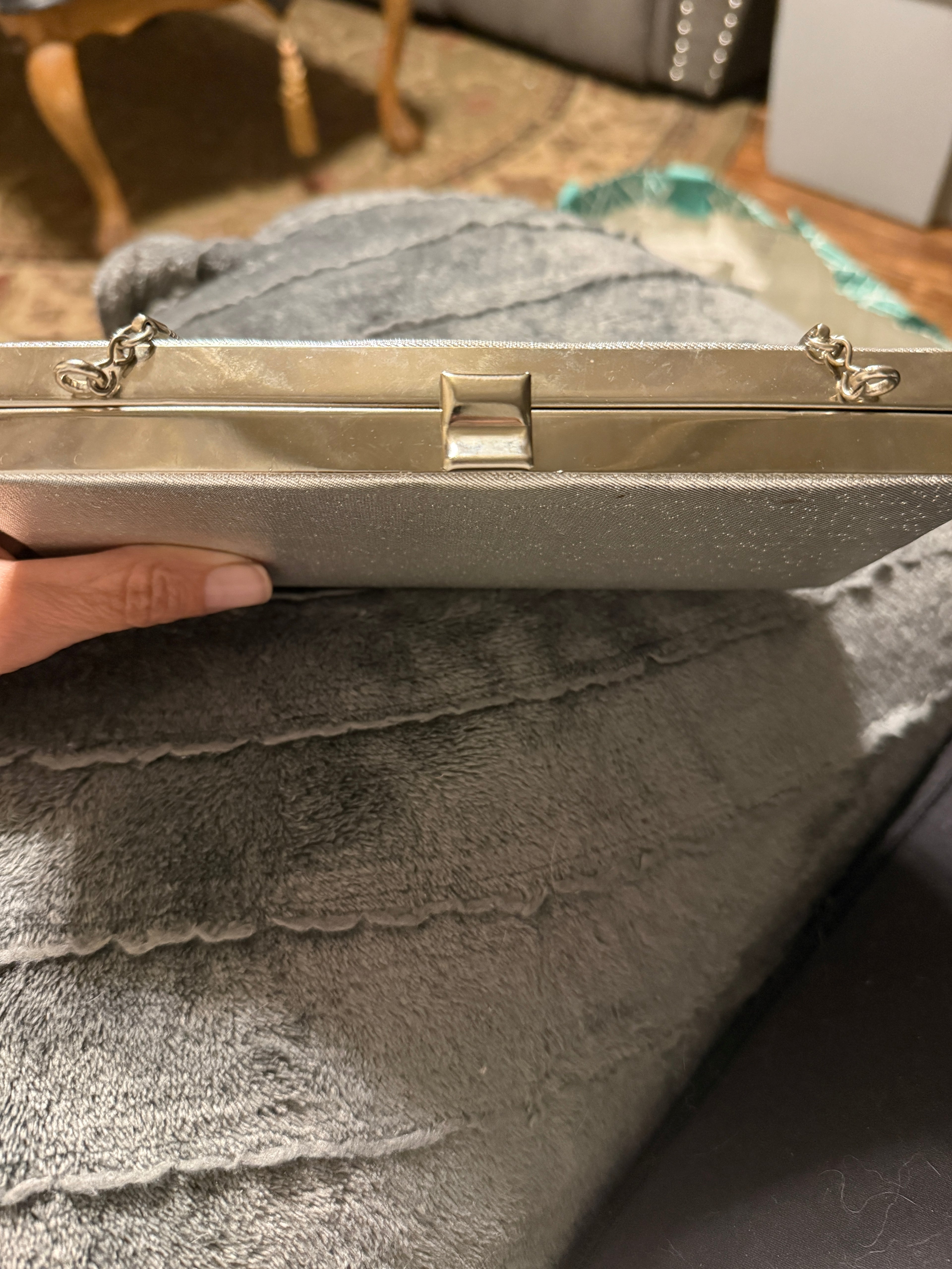 Silver Clutch