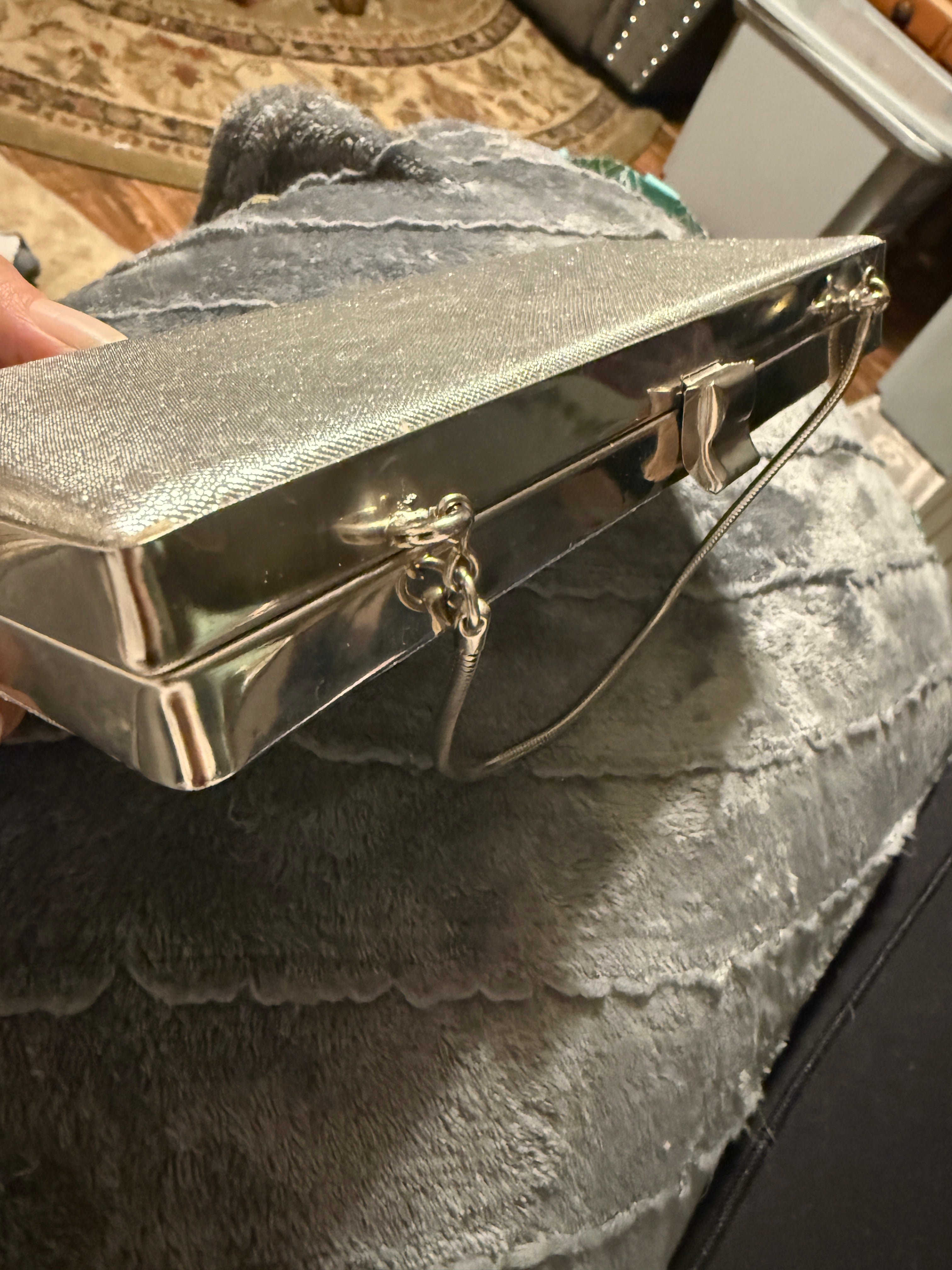 Silver Clutch