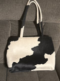 Vintage Y2K Apostrophe Plush Cow Print Shoulder Bag 🐄✨