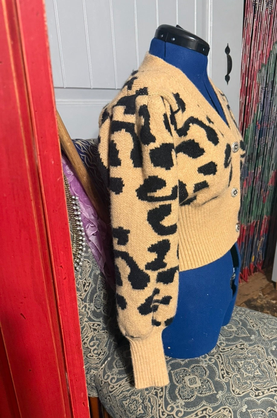Love $ Lemons Leopard Cardigan