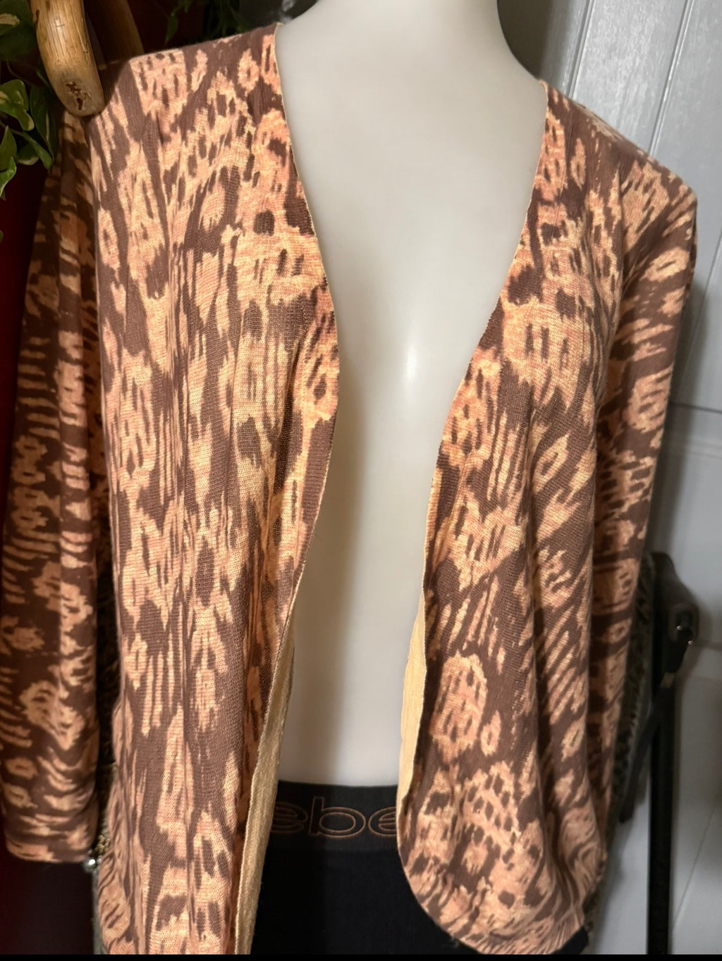 Chicos open front Cardigan