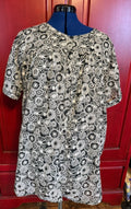 ExOfficio Women’s Floral Mandala Button-Down Travel Blouse