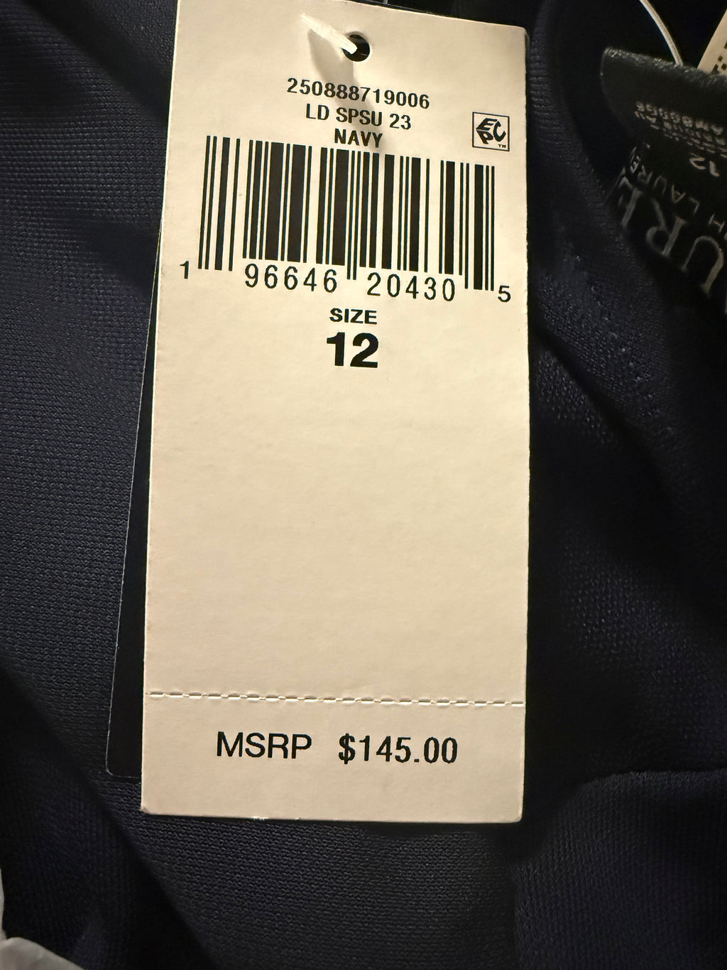 Lauren Ralph Lauren Buckle-Trim Stretch Jersey Dress