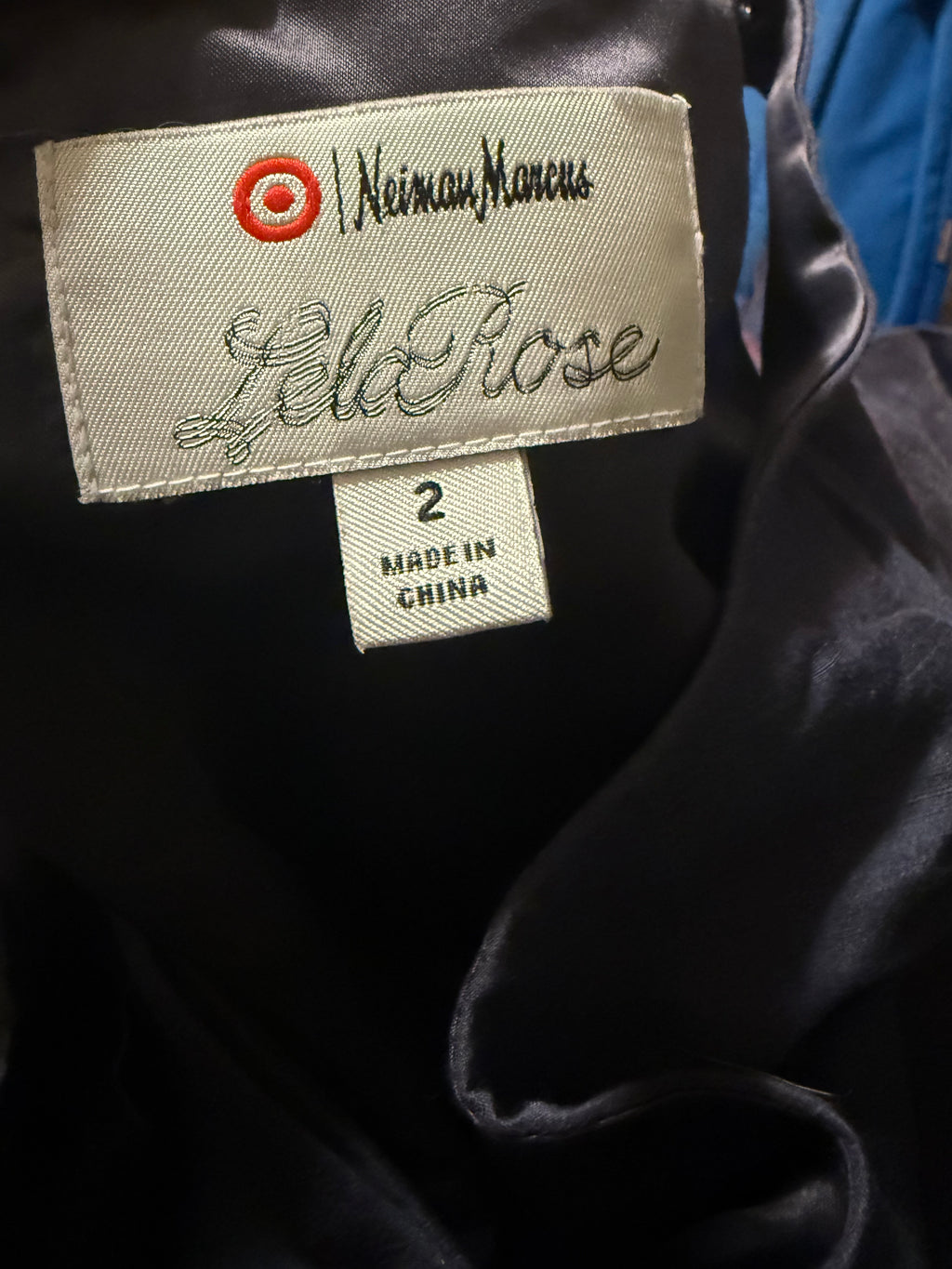 Lela Rose x Neiman Marcus for Target | Watercolor High-Low Cotton-Silk Dress