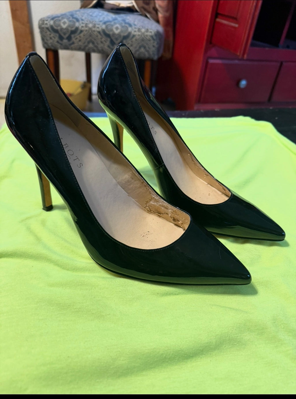 The Essential Black Patent Pum by Talbots