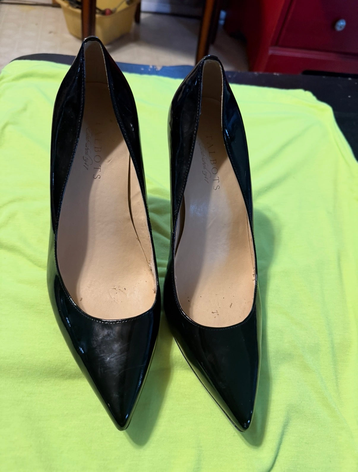 The Essential Black Patent Pum by Talbots
