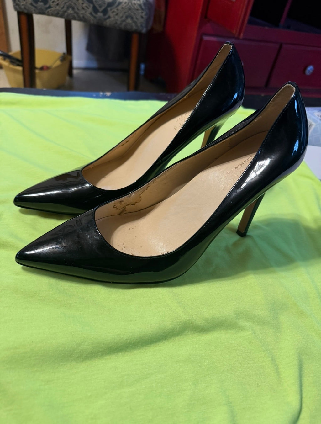 The Essential Black Patent Pum by Talbots