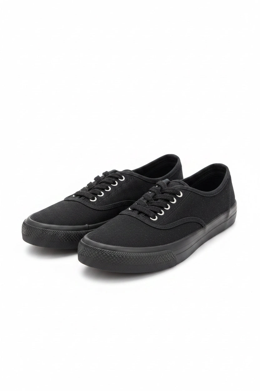 Zapatillas deportivas de lona negras JOE BOXER vintage