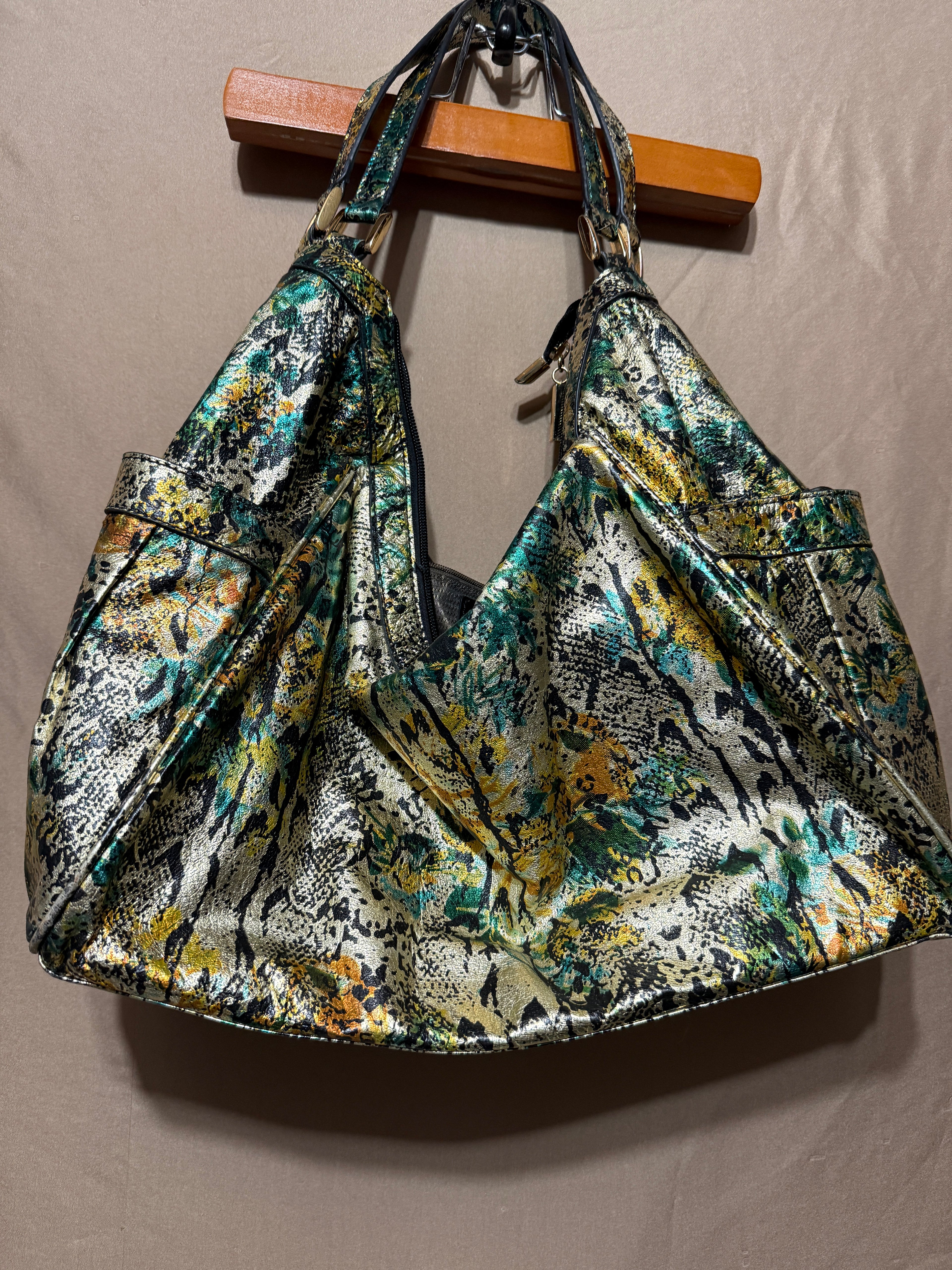 “ TheFind “ Metallic Serpent Hobo