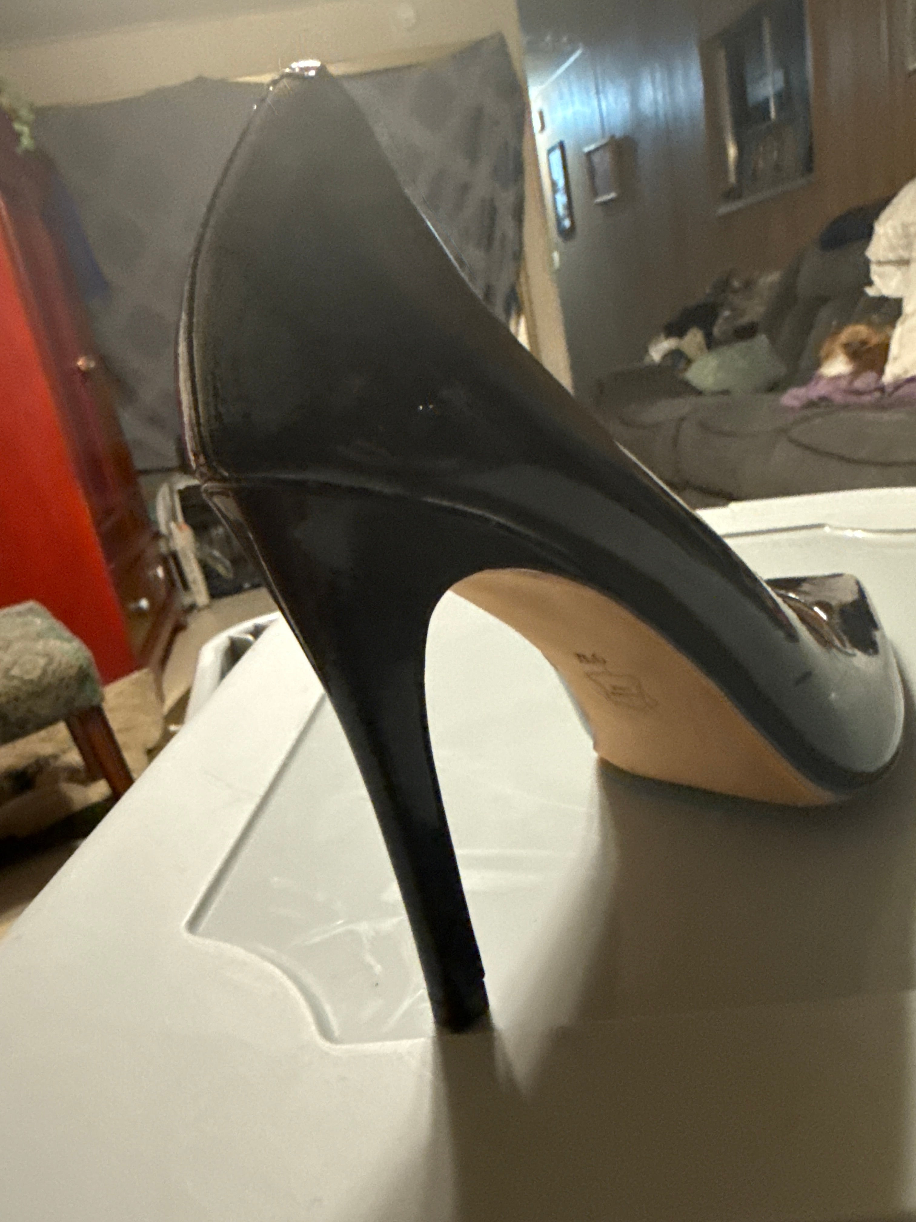 The Essential Black Patent Pum by Talbots